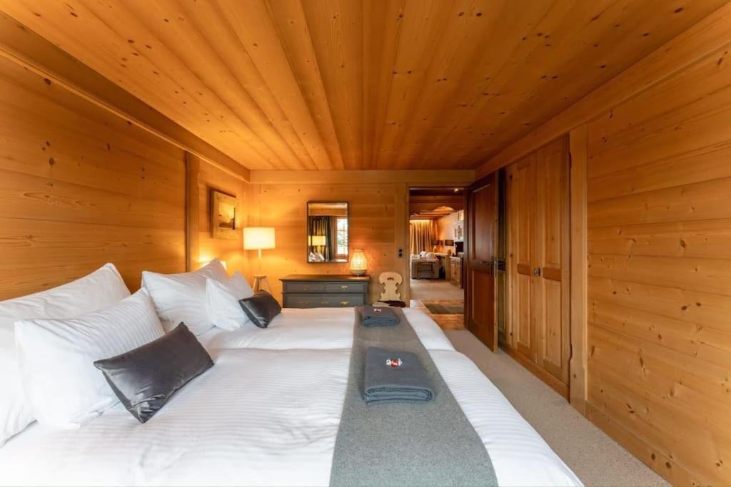 Charming Alpine Apartment Gstaad Exterior foto