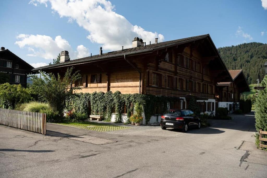 Charming Alpine Apartment Gstaad Exterior foto