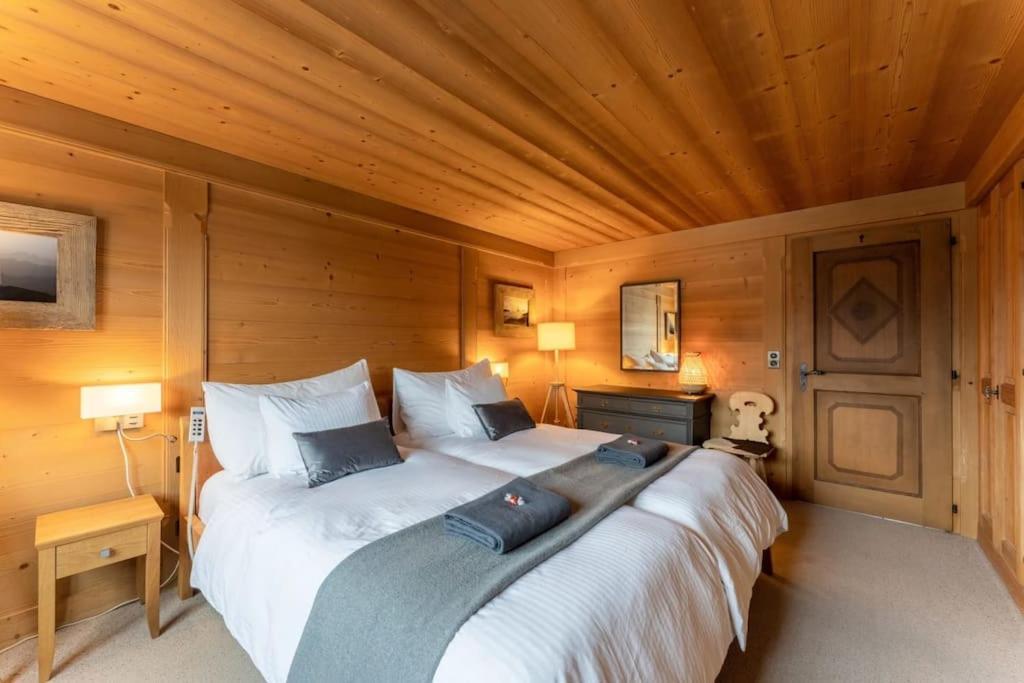 Charming Alpine Apartment Gstaad Exterior foto